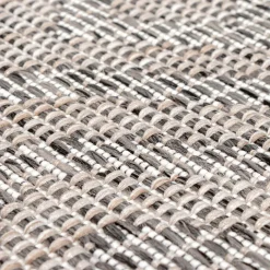 In- & Outdoor Teppich - Summer Retro Grau