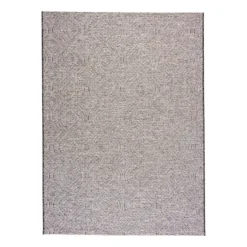 In- & Outdoor Teppich - Summer Retro Grau
