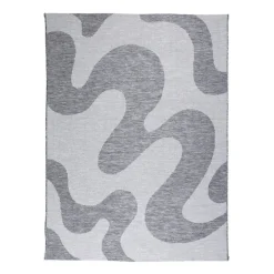 In- & Outdoor Teppich - Summer Swirl Grau