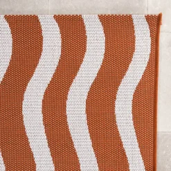 In- & Outdoor Teppich - Summer Waves Terracotta