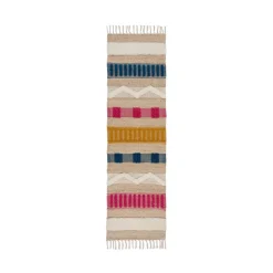 Jute Läufer - Jubio Medina Bunt - 60x230cm