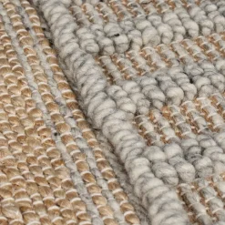 Jute Läufer - Jubio Medina Natur Grau - 60x230cm