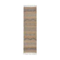 Jute Läufer - Jubio Medina Natur Grau - 60x230cm
