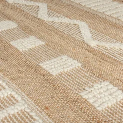 Jute Läufer - Jubio Medina Natur Creme - 60x230cm