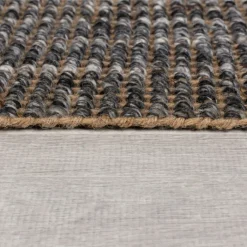 Jute Läufer - Motto Ombre Grau