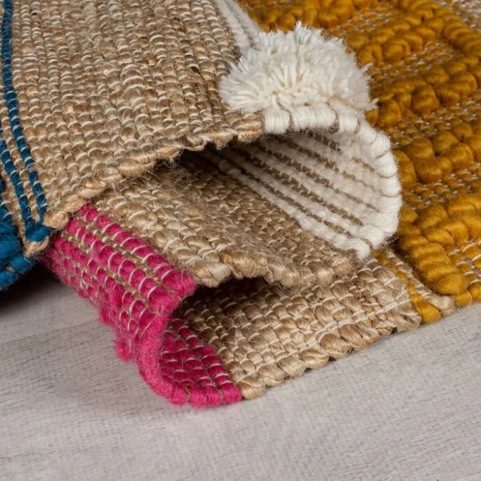 Jute Teppich - Jubio Medina Bunt