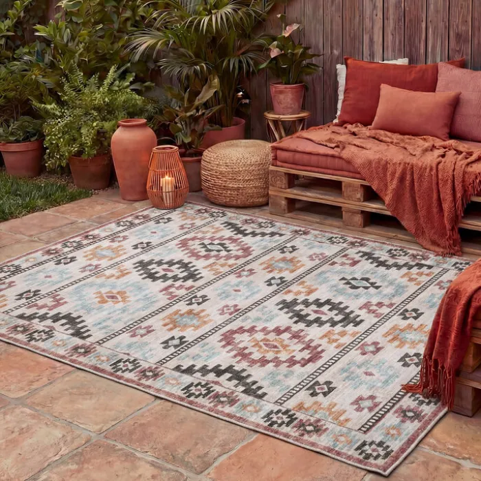 Kelim Outdoor Teppich - Lira Diamond