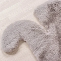 Kinderteppich - Huggy Elefant Grau - 80x100cm