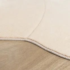Kinderteppich Rund - Coco Blume Beige