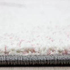 Kinderzimmer Teppich - Anna Elefant Rosa