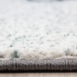 Kinderzimmer Teppich - Anna Elefant Blau