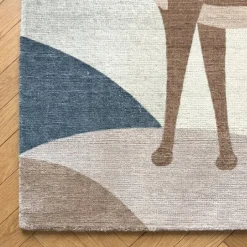 Kinderzimmer Teppich - Balou Hirsch Braun