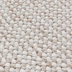 Kurzflor Teppich - Lykke Creme