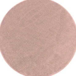 Kurzflor Teppich Rund - Asa Rosa