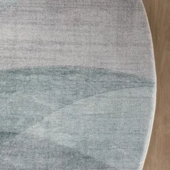 Moderner Teppich Rund - Field Grün