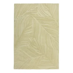 Moderner Teppich - Solacio Leaves Olivgrün