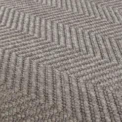 Nachhaltiger Teppich - Lorre Lines Grau Anthrazit