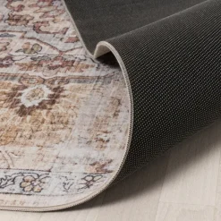 Orientteppich - Leyla Medaillon Taupe