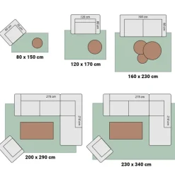 Orientteppich - Marrakesh Schwarz 210