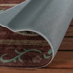 Outdoor-Teppich - Maui Border Braun