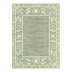 Outdoor-Teppich - Maui Border Grün