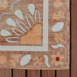 Outdoor-Teppich - Maui Border Terrakotta