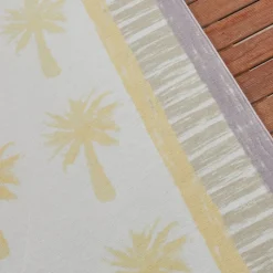 Outdoor-Teppich - Oasis Palm Gelb Lila