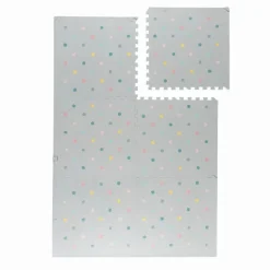 Puzzlematte - Alfie Dots Hellgrau - 120x180cm