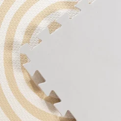 Puzzlematte - Alfie XL Grid Beige - 180x180cm