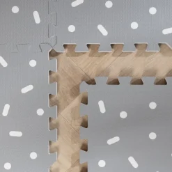 Puzzlematte - Alfie XL Sprinkles Grau - 180x180cm
