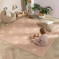 Puzzlematte - Alfie XL Sun Rosa - 180x180cm