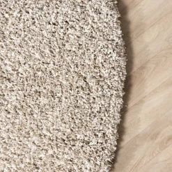 Runder Wohnzimmer Teppich - Yves Beige