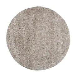 Runder Wohnzimmer Teppich - Yves Taupe