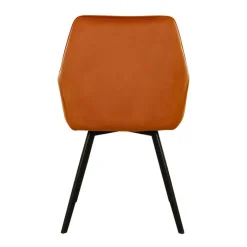 Samtstuhl - Karl Orange