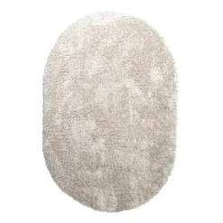 Shaggy Teppich Oval - Blaze Beige Grau - 162x232cm
