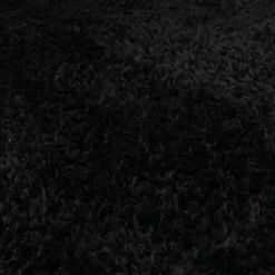 Shaggy Teppich Oval - Blaze Schwarz - 160x230cm