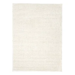Skandinavischer Teppich - Lova Maze Creme