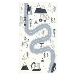 Spielteppich Auto - Dex Road Schwarz