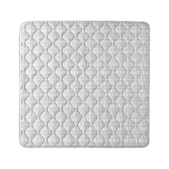 Spielteppich Baby Quadrat - Noa Grau - 127x127cm