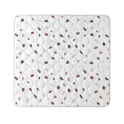 Spielteppich Baby Quadrat - Noa Confetti- 127x127cm