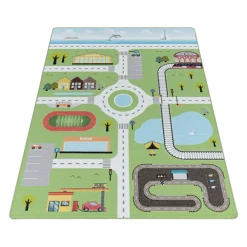Spielteppich - Pleun Autobahn Grün