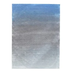 Teppich Abstrakt - Mellow Blau