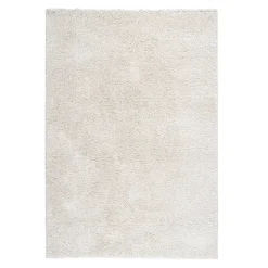 Teppich Hochflor - Lofty Creme Weiß