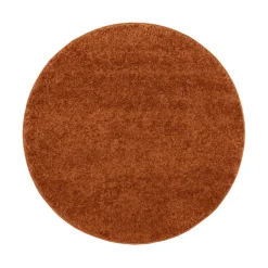 Teppich Hochflor Rund - Wish Terracotta