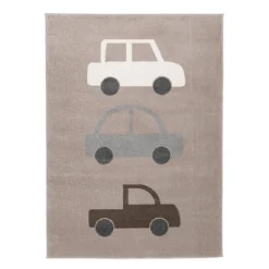 Teppich Kinderzimmer - Bowie Auto Taupe