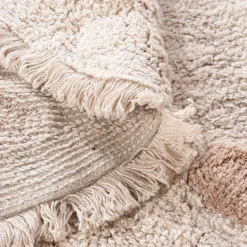 Teppich Kinderzimmer Rund - Lou Dots Taupe