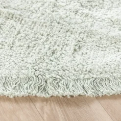 Teppich Kinderzimmer Rund - Lou Dots Grün