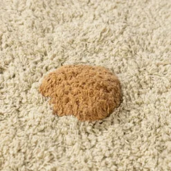 Teppich Kinderzimmer Rund - Lou Dots Gelb