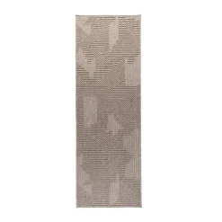 Teppich Läufer - Hidde 3D Maze Taupe
