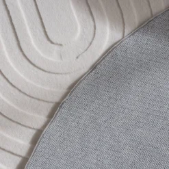 Teppich Organisch - Flowy Arch Creme